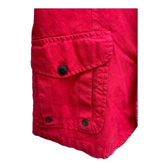 RNT 23 London Red Cotton Military/Utility Jacket Large - Picture 7 of 14